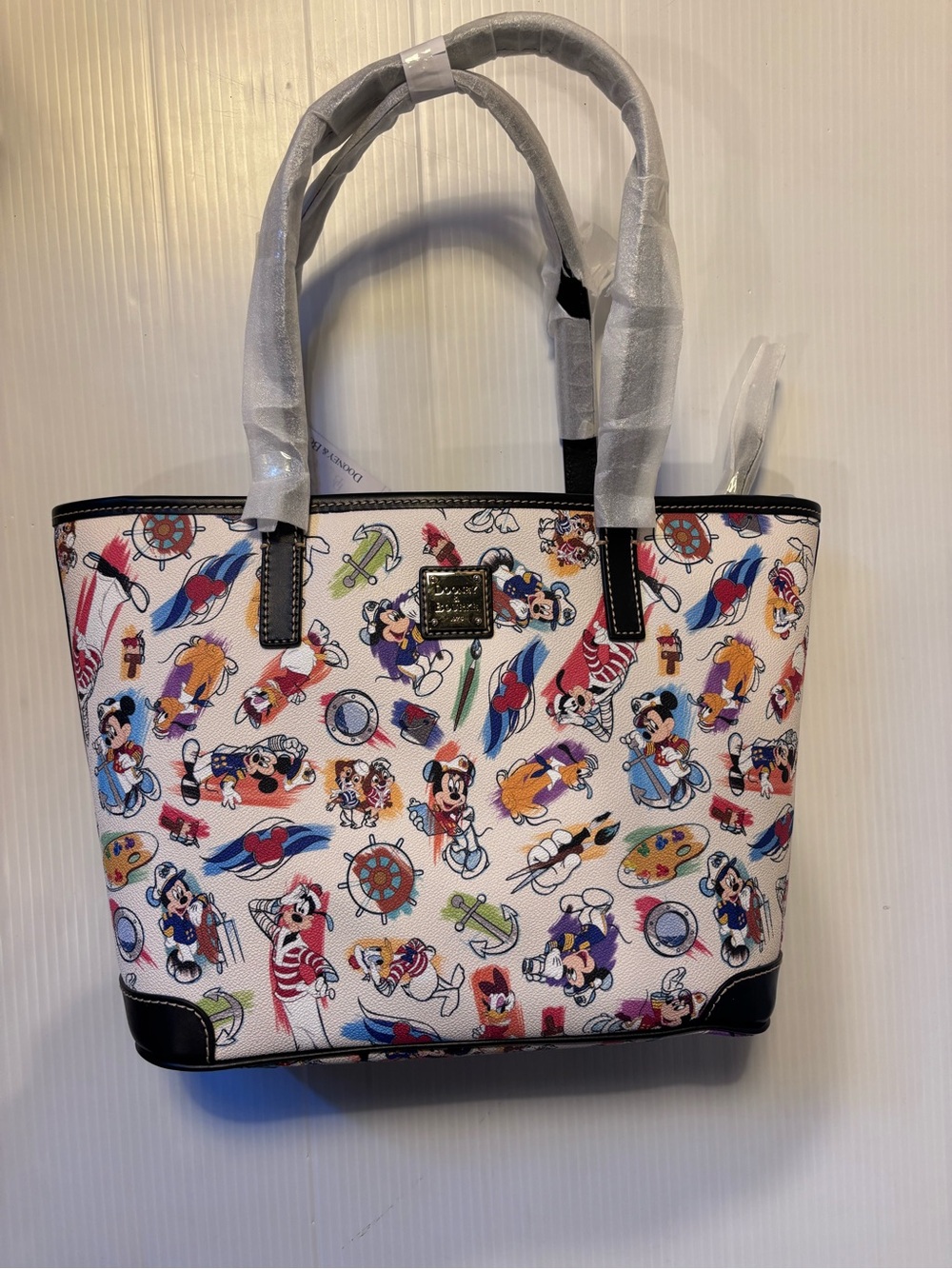NWT Dooney & Bourke Disney Cruise ink & paint tote